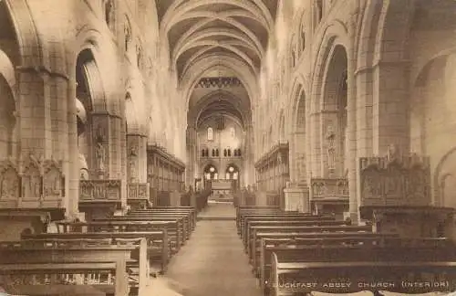 A5117 Buckfast abbey church interior