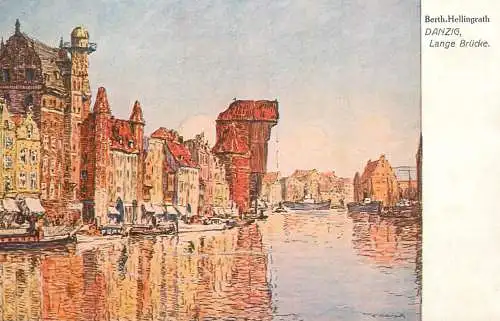 A5118 Danzig Lange Brucke - Berth Hellingrath
