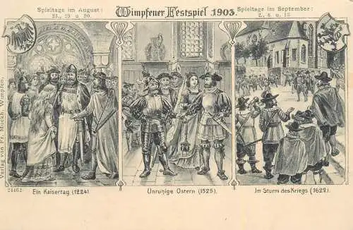 A5118 Wimpfener Festspiel 1903