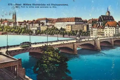 A5118 Schweiz Basel Rheinbrucke