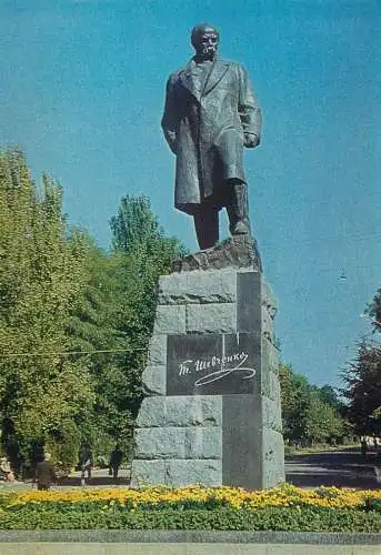 Ukraine Odessa Schevchenko statue