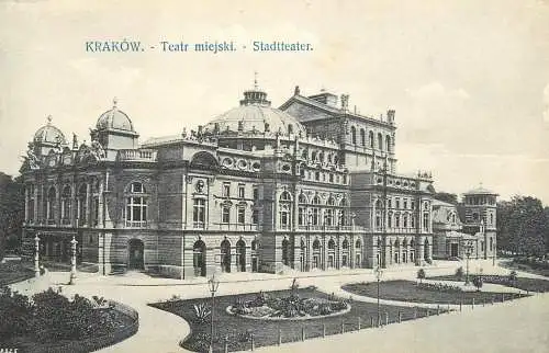 A5119 Poland Krakow Stadtteater