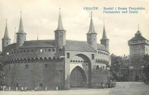 A5119 Poland Krakow Florianertor und Bastai