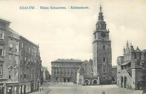 A5119 Poland Krakow Rathausturm