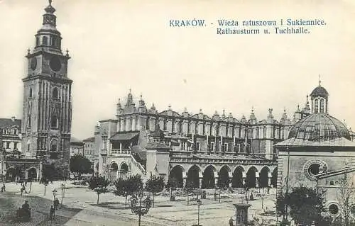 A5119 Poland Krakow Rathausturm