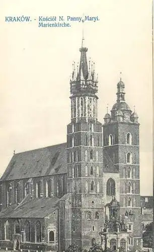 A5119 Poland Krakow Marienkirche