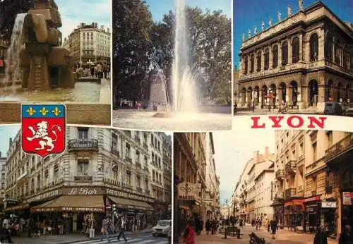 France Lyon multi view souvenir