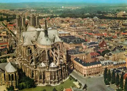 France Reims Abside de la Cathedrale et la Chapelle Palatine