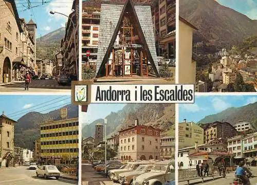 Andorra & les Escaldes multi view