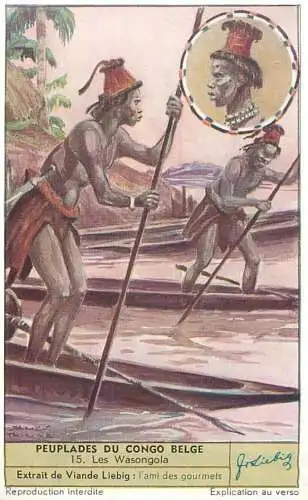 Liebig - Peuplades du Congo Belge