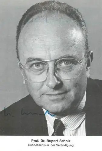 A5074 Prof. Dr. Rupert Scholz Bundesminister der Verteidigung