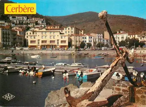 France Cerbere (Pyrenees Orientales) vue generale du port