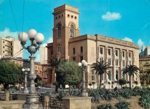 Italy Taranto Seaside promenade and Post Building