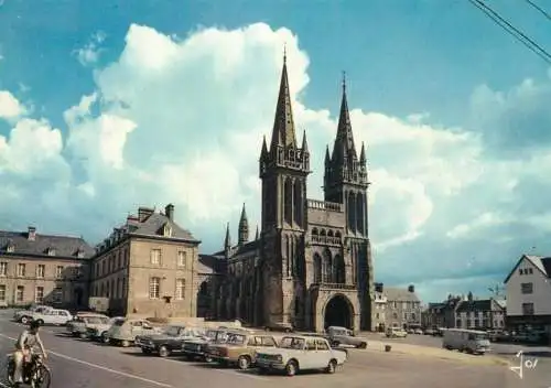 France Saint Pol de Leon (Finistere) La Cathedrale et l'ancien Eveche