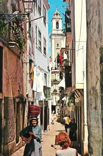 Portugal Lisbon Alfama quartier