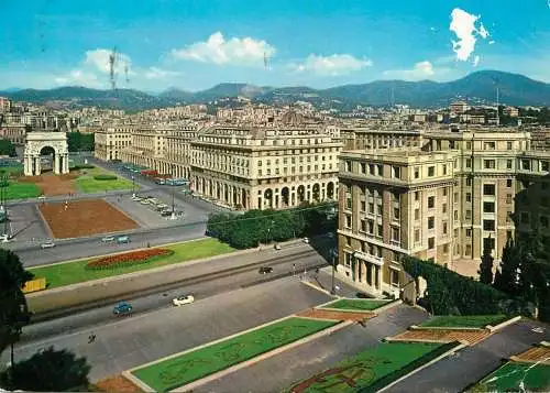 Italy Genova Piazza della Vittoria