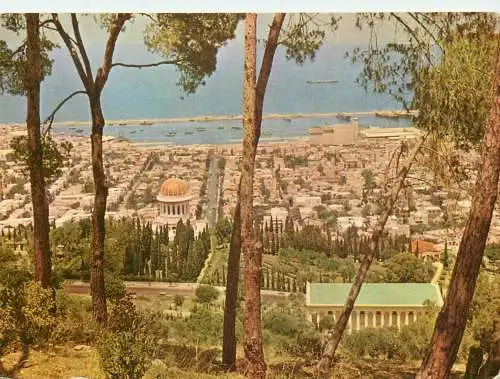 Israel Haifa from Mount Carmel