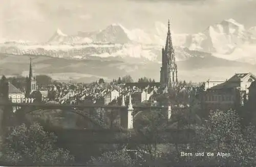 A5040 Schweyz Bern und die Alpen