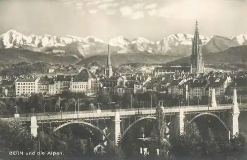 A5040 Schweyz Bern und die Alpen