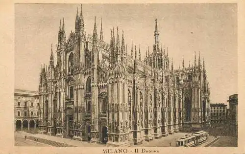 A5267 Italy Milano Il Duomo architecture