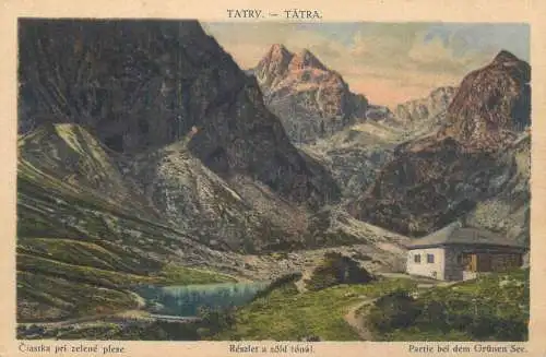 A5267 Tatra Mountains Grunen See