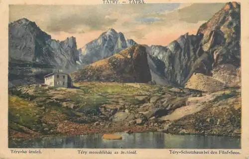 A5267 Tatra Mountains Tery Schutzhaus