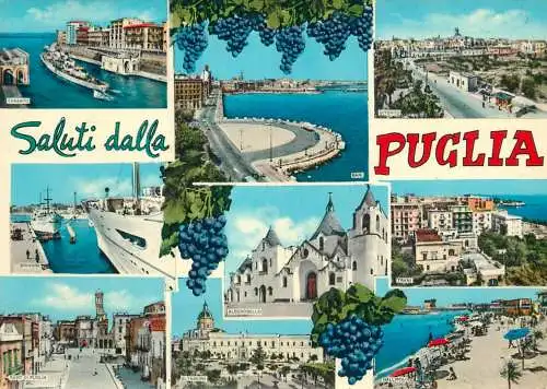 A5265 Italy saluti dalla Puglia multi view
