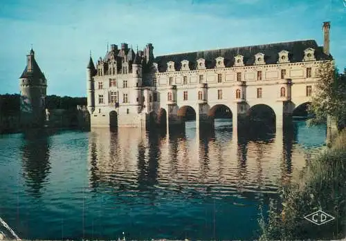 A5262 France Chenonceaux (Indre et Loire) chateau cote ouest