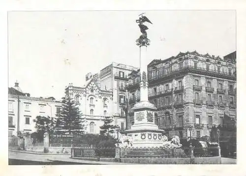 Italia cartolina postale riproduzione Giorgio Sommer - fotografo del Re 1875 - Napoli, S. Lucia format 12 x 16 cm