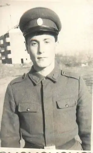 Romanian army military souvenir photo