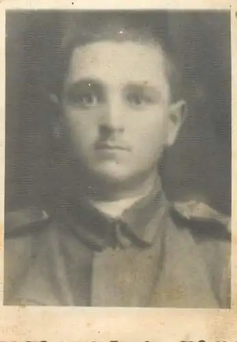 Romanian army military souvenir photo 1941