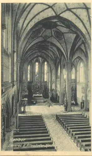 A5255 Slovenia Maribor Altendorfer Kirche Inneres