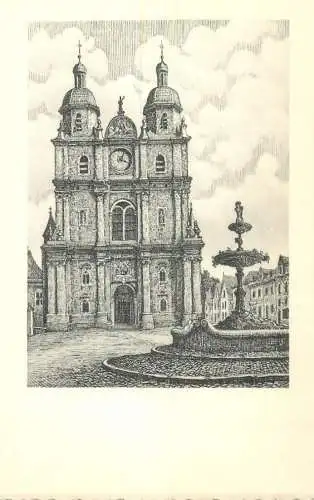 A5255 Carte d'Art Geoluc Saint-Hubert La Basilique