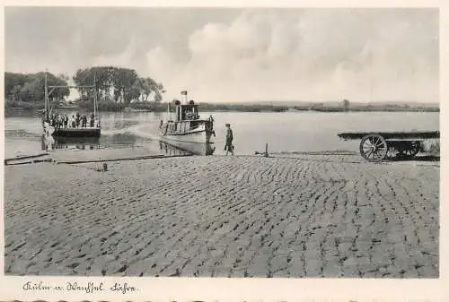 A5695 Poland Vistula river ferry