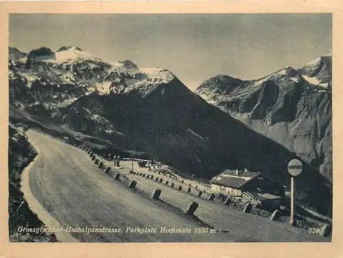 A5716 Grossglockner Hochalpenstrasse Parkplatz Hochmais
