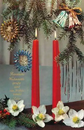 A5716 New year greetings Kruger Publishing postcard