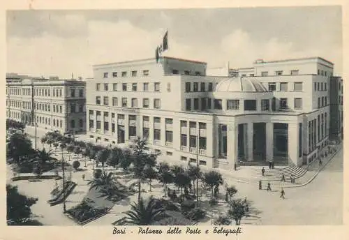 A5762 Italia Bari palazzo delle Poste e Telegrafi