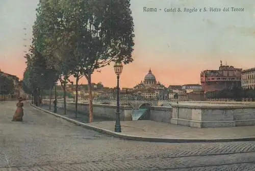 A5760 Italia Roma Castel Sant'Angelo 1917