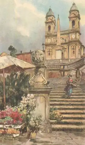 A5760 Italia Roma Trinita dei Monti