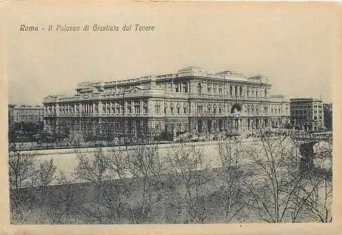 A5760 Italia Roma Palazzo Giustizia dal Tevere