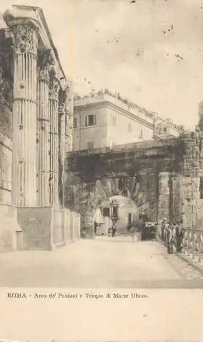 A5760 Italia Roma Arco de Pantani e Tempio di Marte Ultore