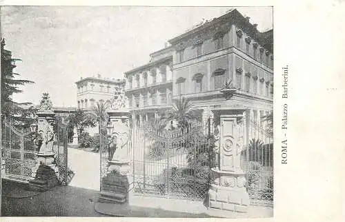A5760 Italia Roma Palazzo Barberini 1900s
