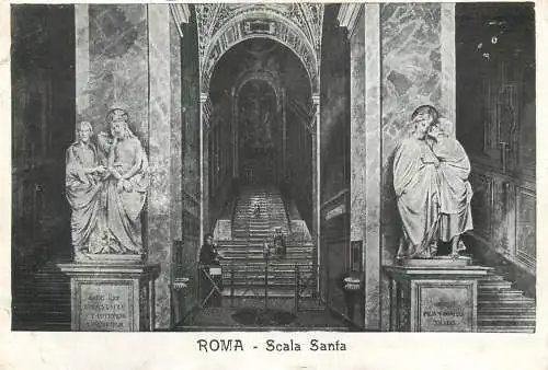 A5760 Italia Roma Scala Santa 1900s