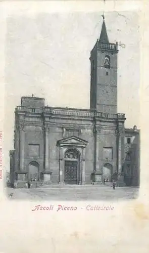A5760 Italia Ascoli Piceno cattedrale 1907