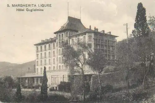 A5760 Italia Santa Margherita Ligure Hotel Guglielmina