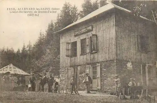 A5760 FRANCE ALLEVARD RESTAURANT DE BRAME FARINE  ANIME