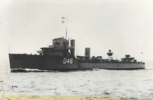 Navigation ship battleship Vidette photo 8 x 12 cm