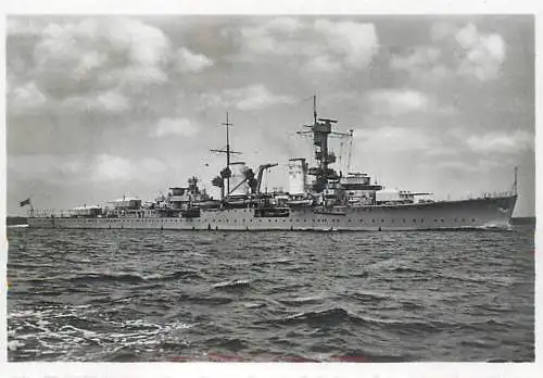 Navigation ship battleship navy Kreuzer Karlsruhe photo 6 x 8 cm