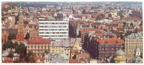 Latvia Riga non-standard 9 x 21 cm postcard