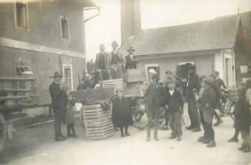 A5764 Somewhere in Austria fruit seller fruits trade foto-AK